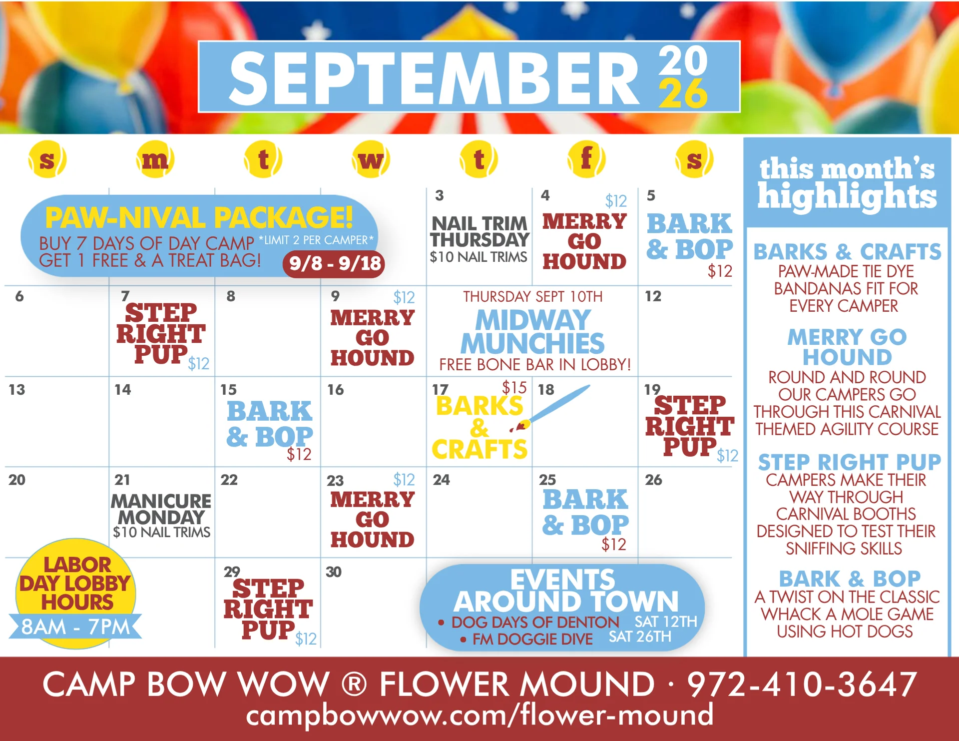 september calendar